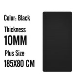 183X80X2cm Männer Turnhalle Matten Große Größe NBR Nicht-slip Übung Matten Für Yoga Matte 20 MM Fitness Sport Pad mit Bandagen Super Starke