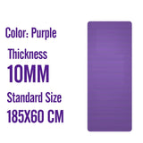 183X80X2cm Männer Turnhalle Matten Große Größe NBR Nicht-slip Übung Matten Für Yoga Matte 20 MM Fitness Sport Pad mit Bandagen Super Starke