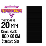 183X80X2cm Männer Turnhalle Matten Große Größe NBR Nicht-slip Übung Matten Für Yoga Matte 20 MM Fitness Sport Pad mit Bandagen Super Starke