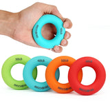 Gel di silice Portatile di Presa della Mano di Presa Anello Carpale Expander Finger Trainer Forza di Presa di Riabilitazione Pow Lo Stress Palla Anello