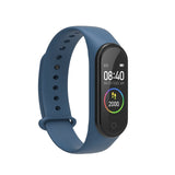 Novo m4 banda inteligente rastreador de fitness esporte relógio inteligente pulseira freqüência cardíaca monitor de pressão arterial smartband saúde