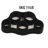 Multi Colors Silicone Finger Gripper Resistance Bands Hand Grip Wrist Stretcher Finger Expander Exercise Strength Trainer