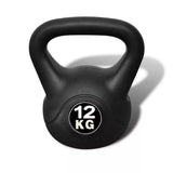 VidaXL Kettlebell De 12kg Dumbbells 90392 Body Building Fitness Equipments Home Gym Exercise Sports