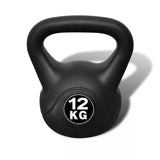 VidaXL Kettlebell De 12kg Dumbbells 90392 Body Building Fitness Equipments Home Gym Exercise Sports