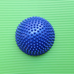 Nouvellement gonflable demi sphère balles de Yoga PVC Massage Fitball exercices formateur équilibrage balle pour gymnastique Pilates Sport Fitness BN99