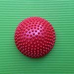 Nouvellement gonflable demi sphère balles de Yoga PVC Massage Fitball exercices formateur équilibrage balle pour gymnastique Pilates Sport Fitness BN99