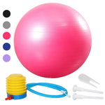 55/65/75cm Yoga Ballon D'exercice Pilates Fitness Gym Équilibre À bille Anti-Éclatement Antidérapante Balle D'équilibre pour L'entraînement Physique