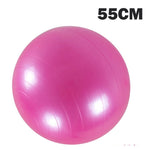 55/65/75cm Yoga Ballon D'exercice Pilates Fitness Gym Équilibre À bille Anti-Éclatement Antidérapante Balle D'équilibre pour L'entraînement Physique