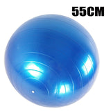 55/65/75cm Yoga Ballon D'exercice Pilates Fitness Gym Équilibre À bille Anti-Éclatement Antidérapante Balle D'équilibre pour L'entraînement Physique