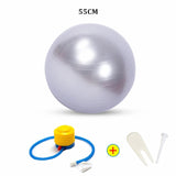 55/65/75cm Yoga Ballon D'exercice Pilates Fitness Gym Équilibre À bille Anti-Éclatement Antidérapante Balle D'équilibre pour L'entraînement Physique