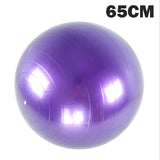 55/65/75cm Yoga Ballon D'exercice Pilates Fitness Gym Équilibre À bille Anti-Éclatement Antidérapante Balle D'équilibre pour L'entraînement Physique