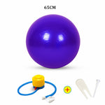 55/65/75cm Yoga Ballon D'exercice Pilates Fitness Gym Équilibre À bille Anti-Éclatement Antidérapante Balle D'équilibre pour L'entraînement Physique