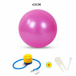 55/65/75cm Yoga Ballon D'exercice Pilates Fitness Gym Équilibre À bille Anti-Éclatement Antidérapante Balle D'équilibre pour L'entraînement Physique