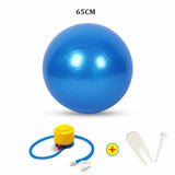 55/65/75cm Yoga Ballon D'exercice Pilates Fitness Gym Équilibre À bille Anti-Éclatement Antidérapante Balle D'équilibre pour L'entraînement Physique