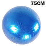 55/65/75cm Yoga Ballon D'exercice Pilates Fitness Gym Équilibre À bille Anti-Éclatement Antidérapante Balle D'équilibre pour L'entraînement Physique