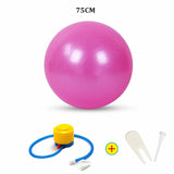 55/65/75cm Yoga Ballon D'exercice Pilates Fitness Gym Équilibre À bille Anti-Éclatement Antidérapante Balle D'équilibre pour L'entraînement Physique