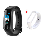 M3 Smart Watch Bracelet Band Fitness tracker Wristband Heart Rate Activity  Screen Smart Electronics Bracelet watch