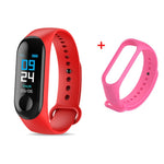 M3 Smart Watch Bracelet Band Fitness tracker Wristband Heart Rate Activity  Screen Smart Electronics Bracelet watch