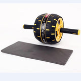 Heavy Duty Abdominal Wheel No Noise Muscle Exercise Equipment Home Fitness Power Wheel Ab Roller Gym Roller Training Free Mat