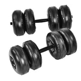 16-25 KG Fitness Water-filled Dumbbell Fitness Equipment Training Arm Muscle Fitness Adjustable Convenient Water Injection Dumbb