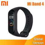 Versão global xiao mi banda 4 pulseira inteligente 3 cor amoled tela freqüência cardíaca fitness bluetooth 5.0 esporte waterpfoof