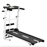 2019 new treadmill, folding mechanical treadmill, fitness treadmill, multi-function silent fitness equipment treadmill with belt