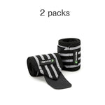 REXCHI Gym Fitness Weightlifting Bracers Powerlifting Wristband Support Elastic Wrist Wraps Bandages Brace for Sports Safety