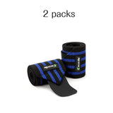 REXCHI Gym Fitness Weightlifting Bracers Powerlifting Wristband Support Elastic Wrist Wraps Bandages Brace for Sports Safety