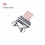 Muscle Tension Bar With Resistance Bands Rubber Loops Trainer Body Workout Fitness Equipment Home Gym Pull Rope Stick HW208
