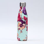 Creative Floral Thermos Flask Stainless Steel Water Bottle Leakproof Gym Sport Drink Bottle For Water Cool Insulated Cup Mug