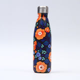 Creative Floral Thermos Flask Stainless Steel Water Bottle Leakproof Gym Sport Drink Bottle For Water Cool Insulated Cup Mug