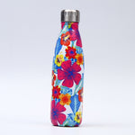 Creative Floral Thermos Flask Stainless Steel Water Bottle Leakproof Gym Sport Drink Bottle For Water Cool Insulated Cup Mug