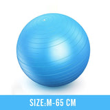 55-75cm Thickening Pilates Yoga Balls For Women Bola Pilates Fitness Gym Balance Fitball Exercise Workout Stability Swiss Ball