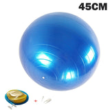 Bolas de Yoga para gimnasia pilates Equilibrio Fitball ejercicio Bola de entrenamiento 45/55/65/75/85CM con bomba
