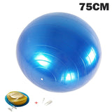 Bolas de Yoga para gimnasia pilates Equilibrio Fitball ejercicio Bola de entrenamiento 45/55/65/75/85CM con bomba