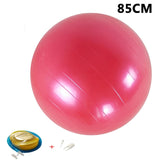Bolas de Yoga para gimnasia pilates Equilibrio Fitball ejercicio Bola de entrenamiento 45/55/65/75/85CM con bomba