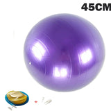 Bolas de Yoga para gimnasia pilates Equilibrio Fitball ejercicio Bola de entrenamiento 45/55/65/75/85CM con bomba
