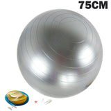 Bolas de Yoga para gimnasia pilates Equilibrio Fitball ejercicio Bola de entrenamiento 45/55/65/75/85CM con bomba