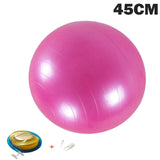 Bolas de Yoga para gimnasia pilates Equilibrio Fitball ejercicio Bola de entrenamiento 45/55/65/75/85CM con bomba
