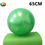 Bolas de Yoga para gimnasia pilates Equilibrio Fitball ejercicio Bola de entrenamiento 45/55/65/75/85CM con bomba
