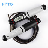 KYTO saltar cuerda contador Digital para entrenamiento de Fitness interior/exterior boxeo ajustable caloria saltar cuerda entrenamiento para mujeres, los hombres