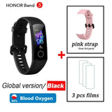 global version Honor band 5 smart band AMOLED heart rate fitness sleep swimming sport blood oxygen tracker