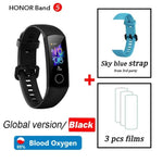 global version Honor band 5 smart band AMOLED heart rate fitness sleep swimming sport blood oxygen tracker