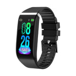 Smart Band Blood Pressure 1.14'' Screen Fitness Tracker Watch Heart Rate Fitness Bracelet Waterproof Music Control For Men Women