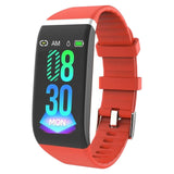 Smart Band Blood Pressure 1.14'' Screen Fitness Tracker Watch Heart Rate Fitness Bracelet Waterproof Music Control For Men Women