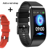 Smart Band Blood Pressure 1.14'' Screen Fitness Tracker Watch Heart Rate Fitness Bracelet Waterproof Music Control For Men Women