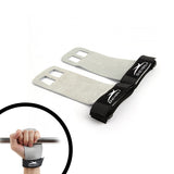 1 par de mano de cuero sintético gimnasia CrossFit guardia protectores de palma de la mano guante tirar Bar guante de levantamiento de pesas guantes de gimnasio