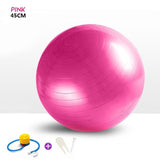 Bola 75cm 45cm do gym da bola da massagem do treino do exercício da aptidão do exercício de fitball dos esportes das bolas da aptidão da ioga de 65cm com bomba