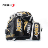 REXCHI medio dedo MMA guantes para hombres PU Kicki Boxeo Karate guantes De Muay Thai De Boxeo Free Fight Sanda equipo De entrenamiento