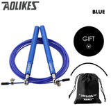 Crossfit Speed Jump Rope Professional Skipping Rope For MMA Boxing Fitness Skip Workout Training With Carrying Bag Spare Cable